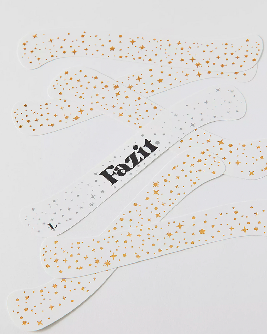 Gold Decolletage Glitter Makeup Patches