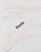Gold Decolletage Glitter Makeup Patches