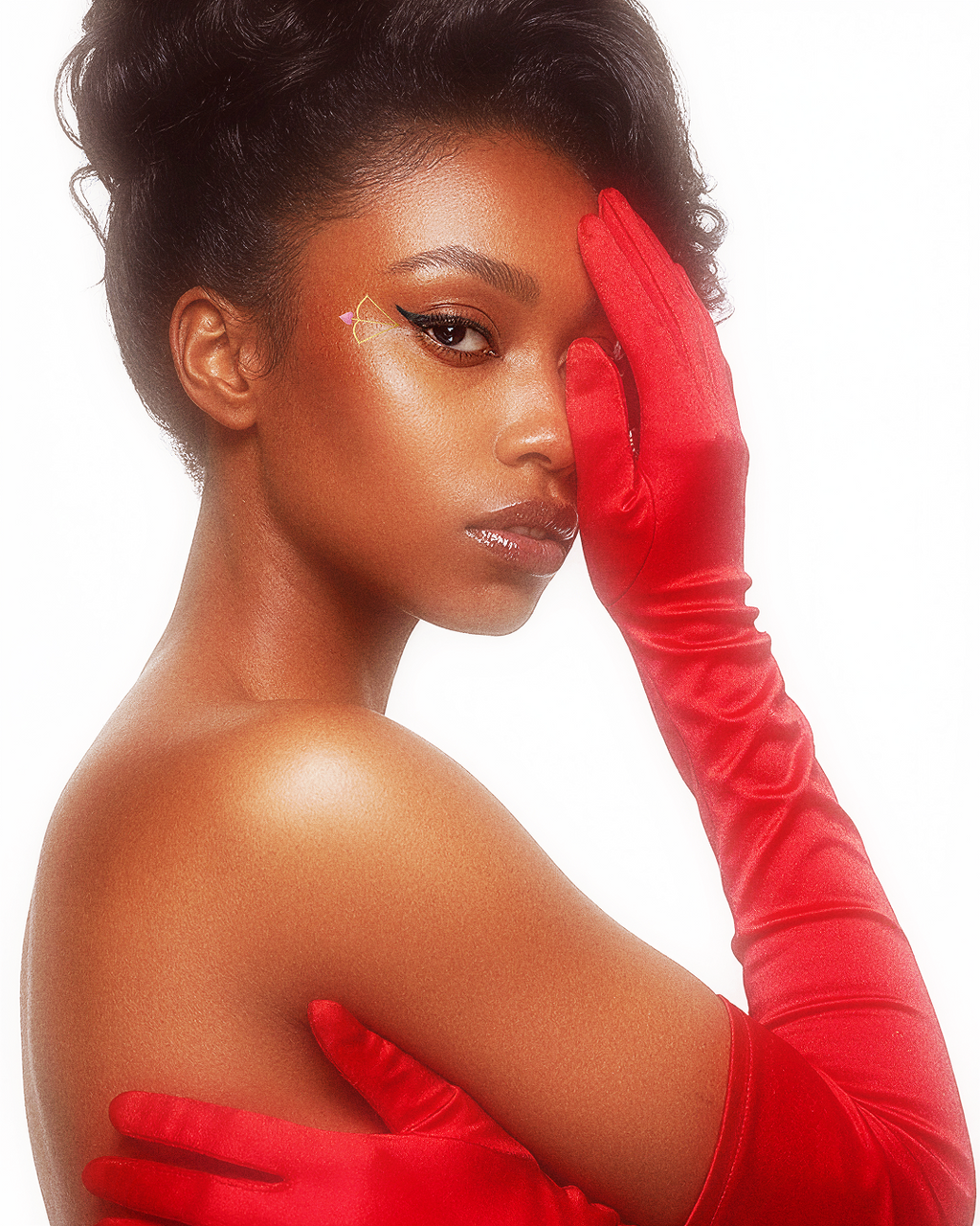 Cupid's Bow Eye Wings