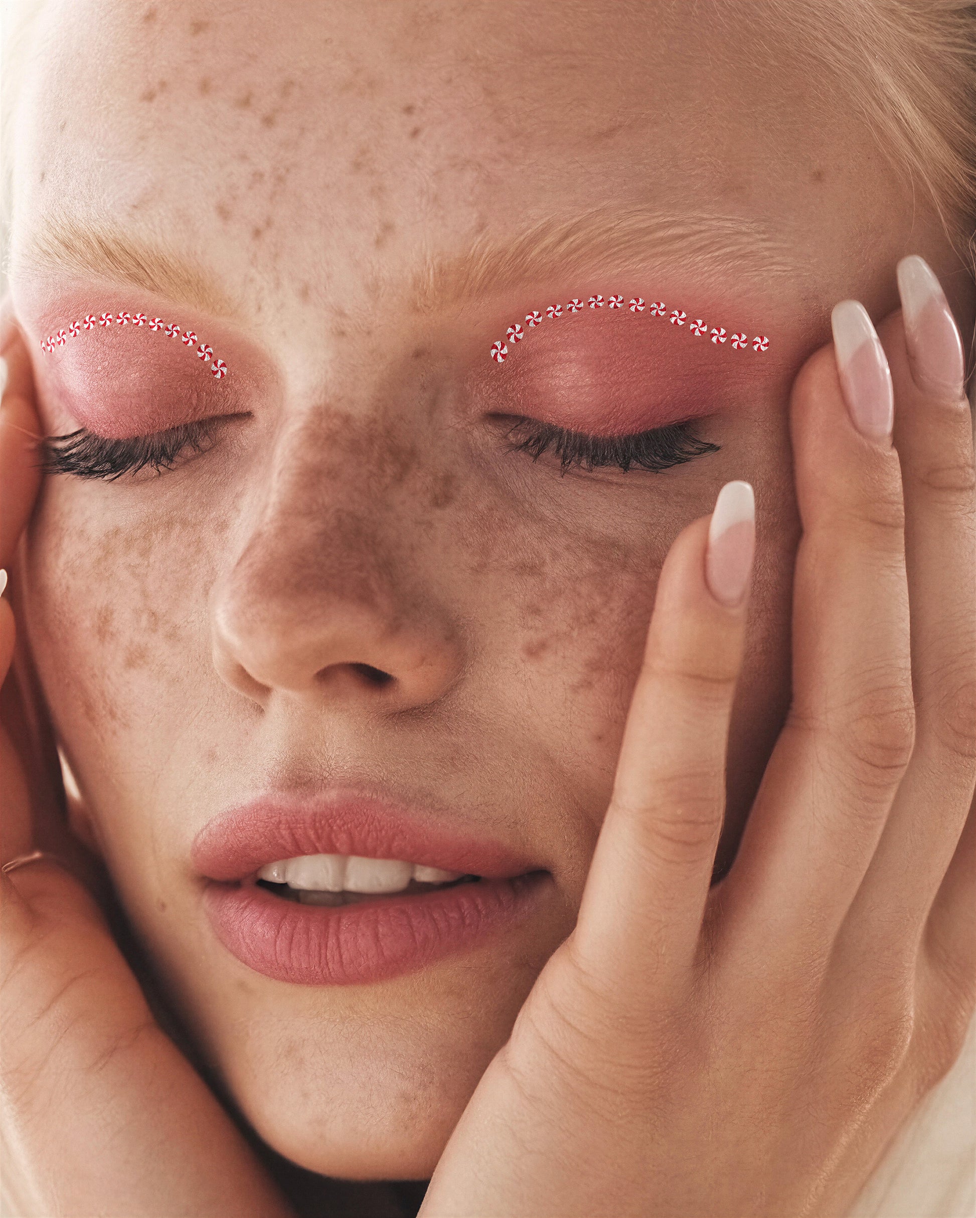 Candy Cane Eye Wings