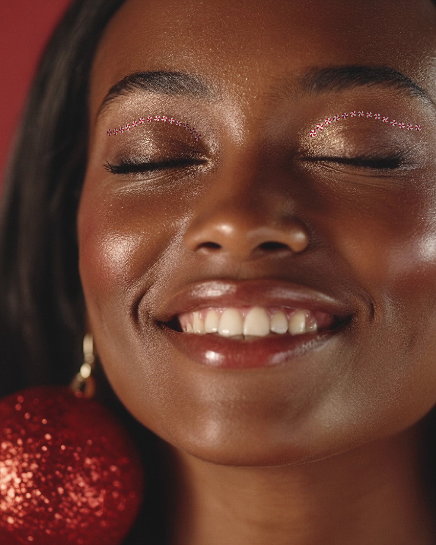 Candy Cane Eye Wings