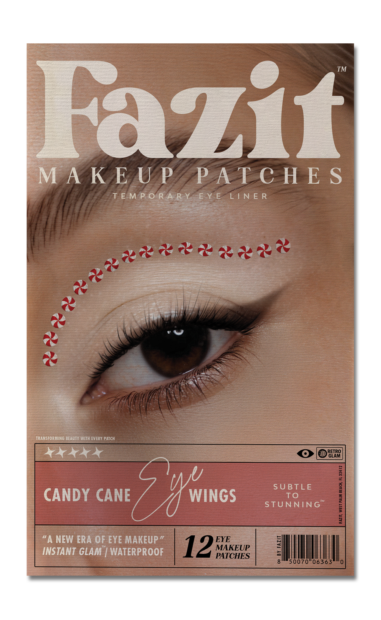 Candy Cane Eye Wings