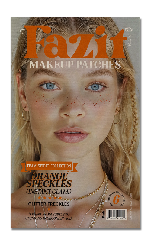 Orange speckles