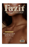 gold decolletage patches