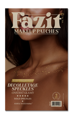 gold decolletage patches