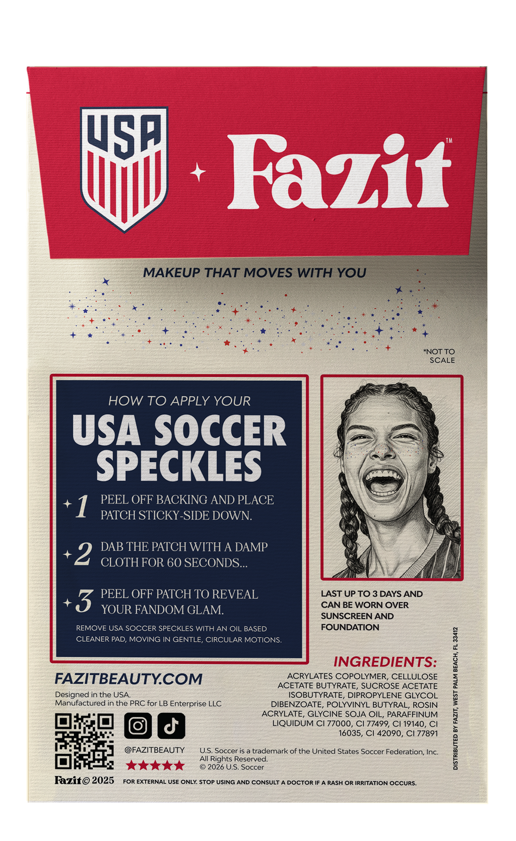 U.S. Soccer Speckles
