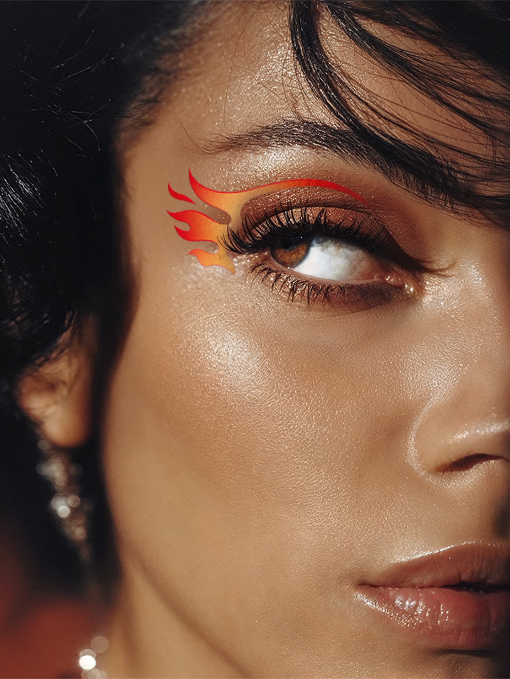 Flaming Eye Wings
