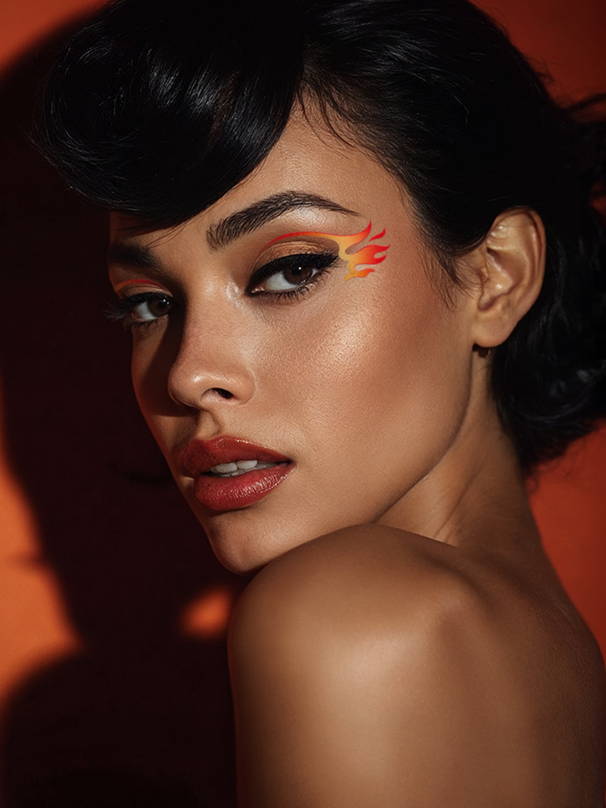 Flaming Eye Wings