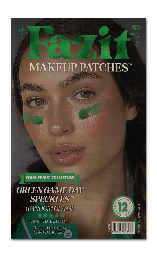 Green Game Day Speckles