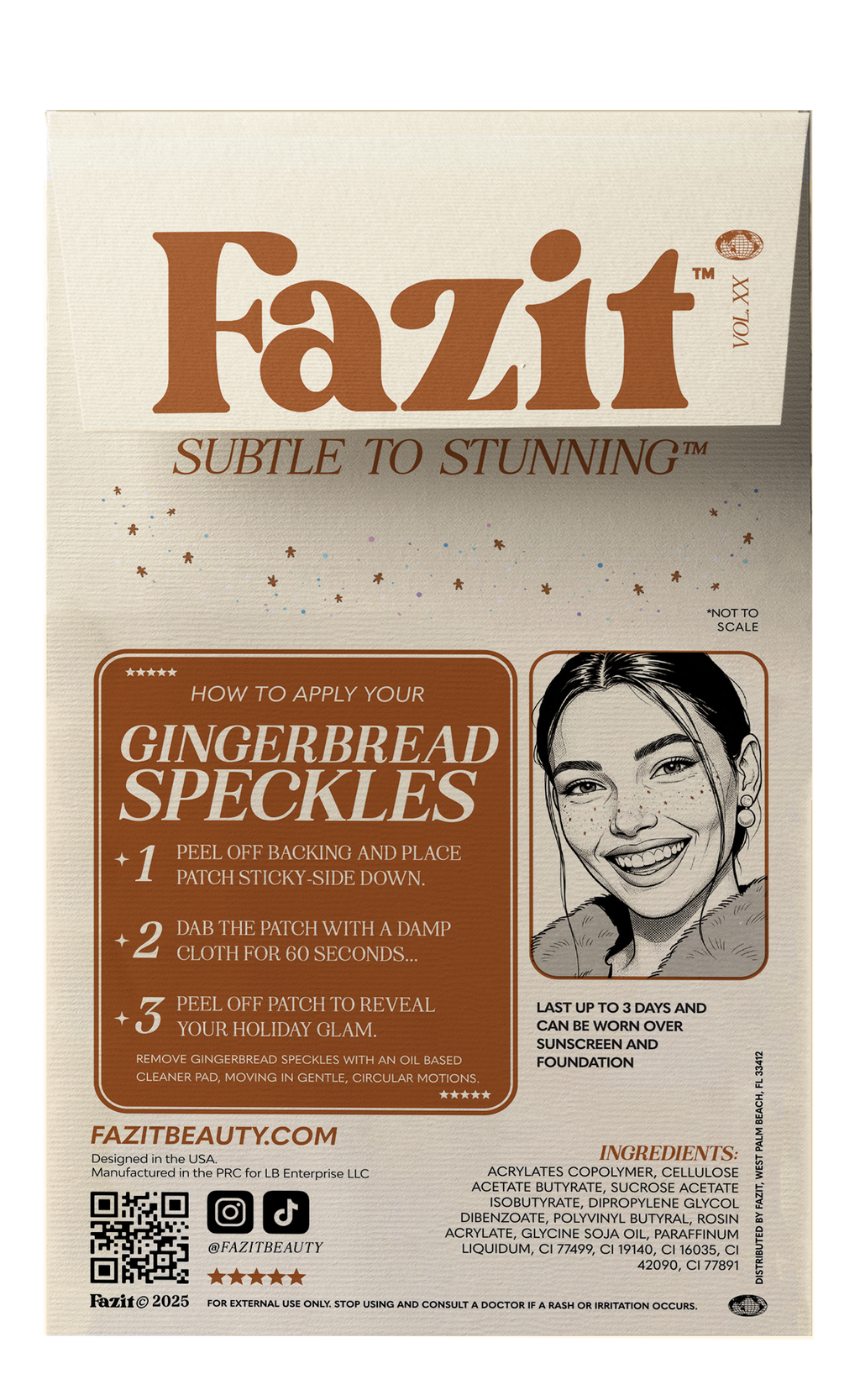Gingerbread Speckles