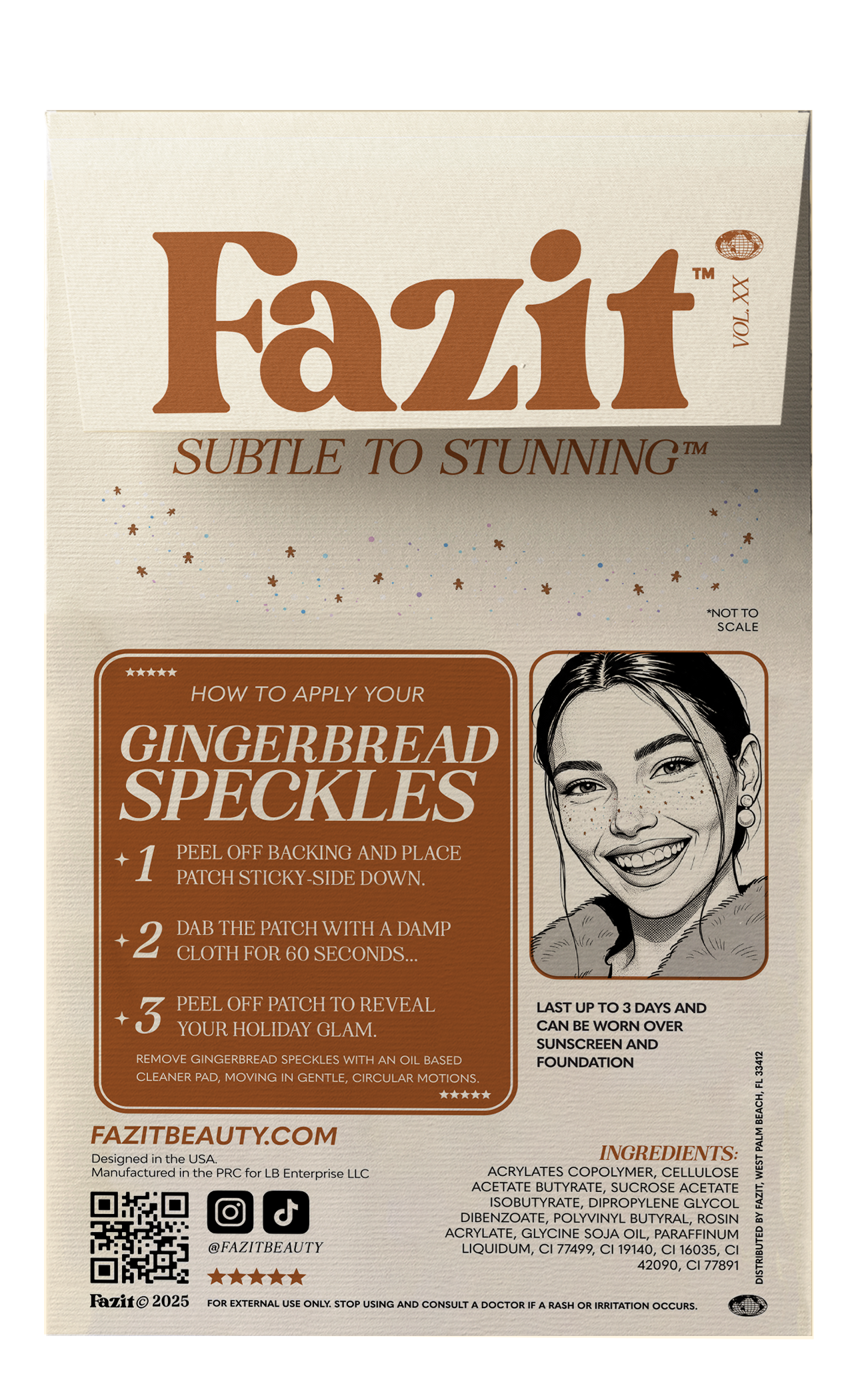 Gingerbread Speckles