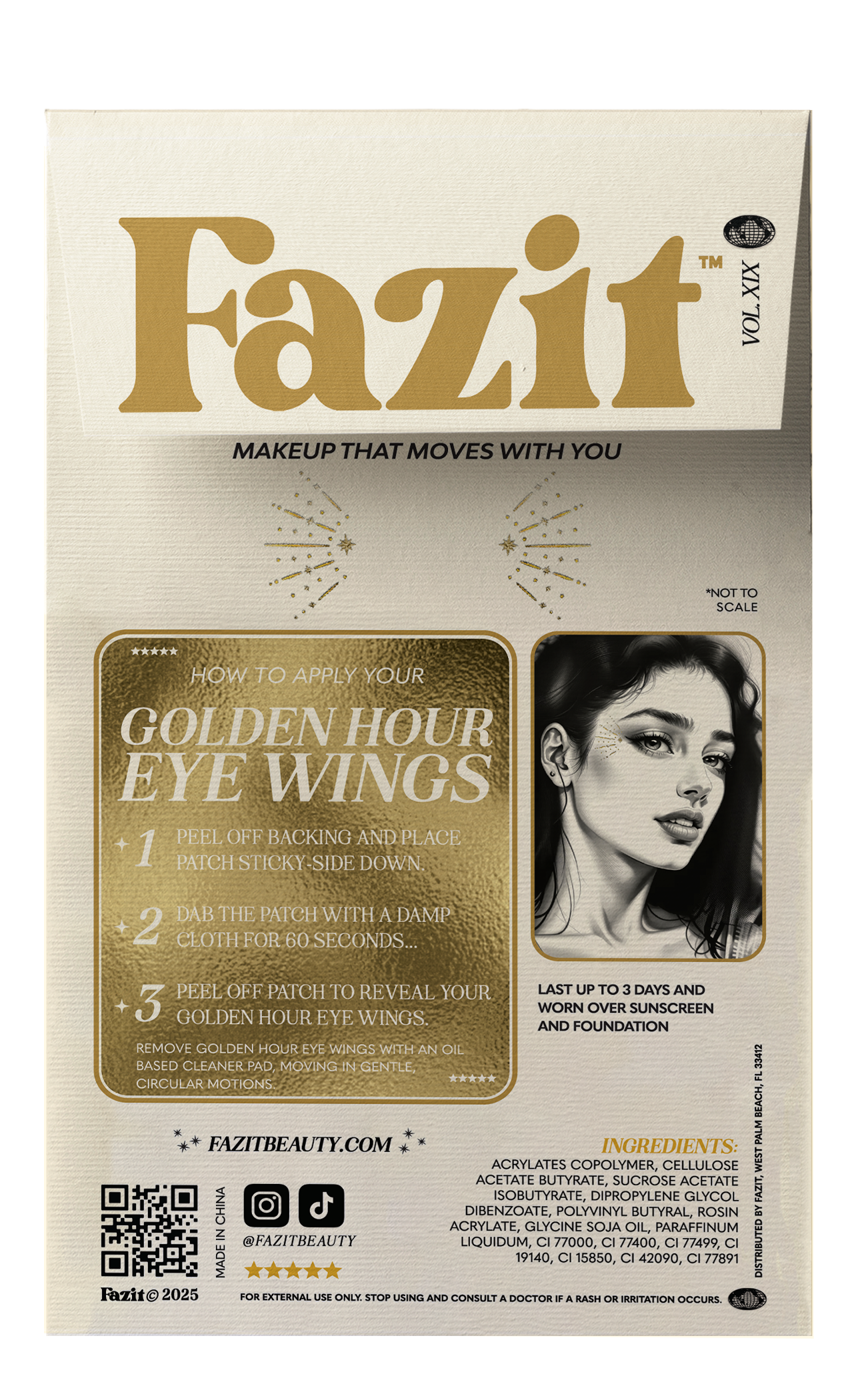 Golden Hour Eye Wings