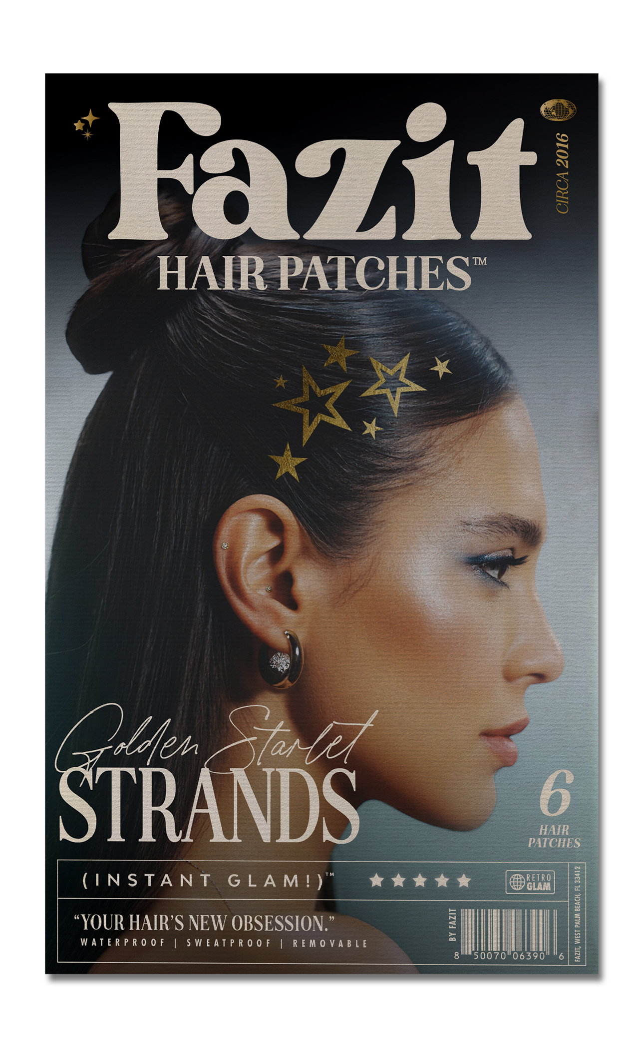 Golden Starlet Strands (Hair)
