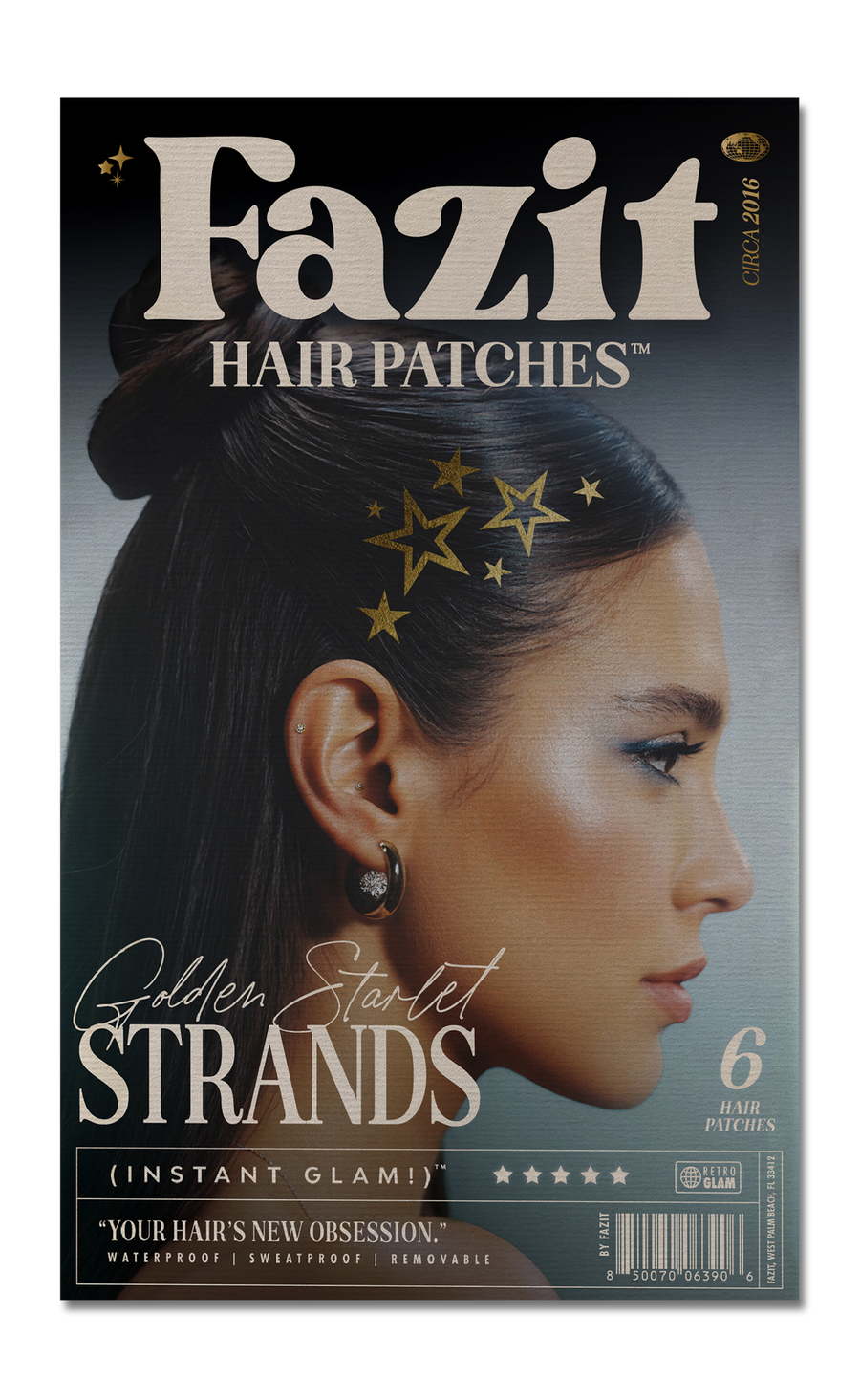 Golden Starlet Strands (Hair)