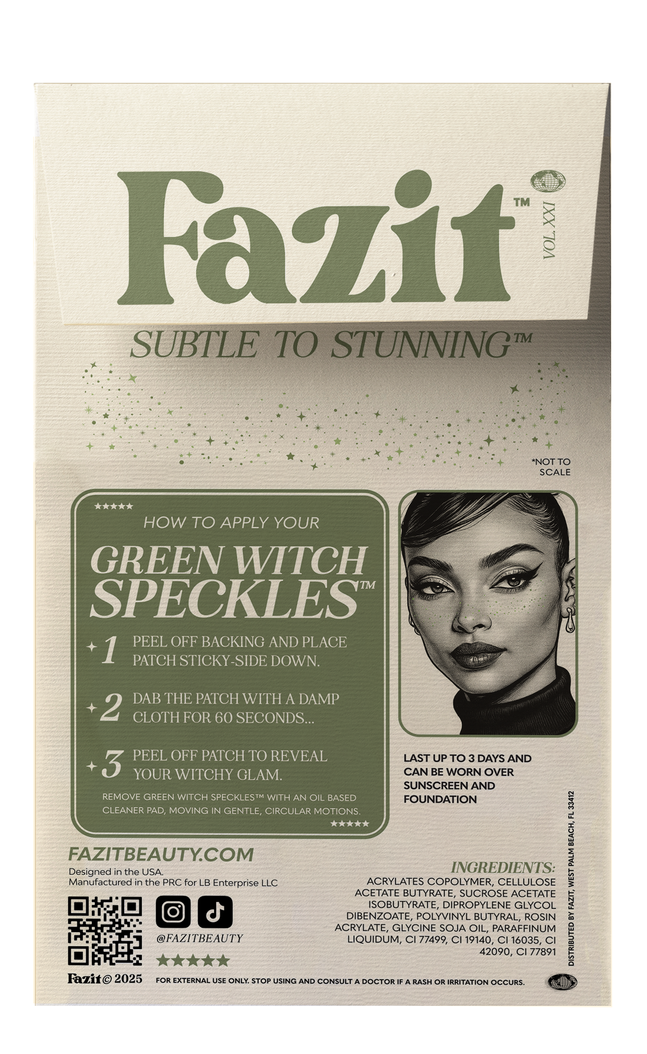 Wicked Green Witch Speckles