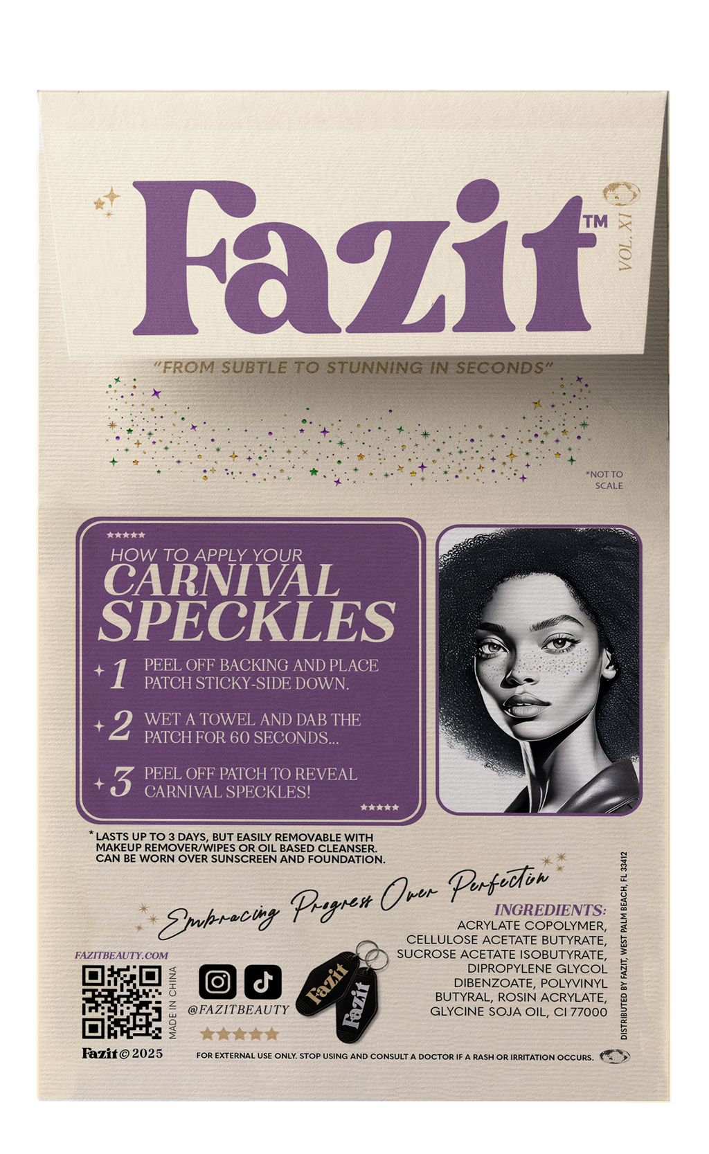 Carnival Speckles Makeup Patches