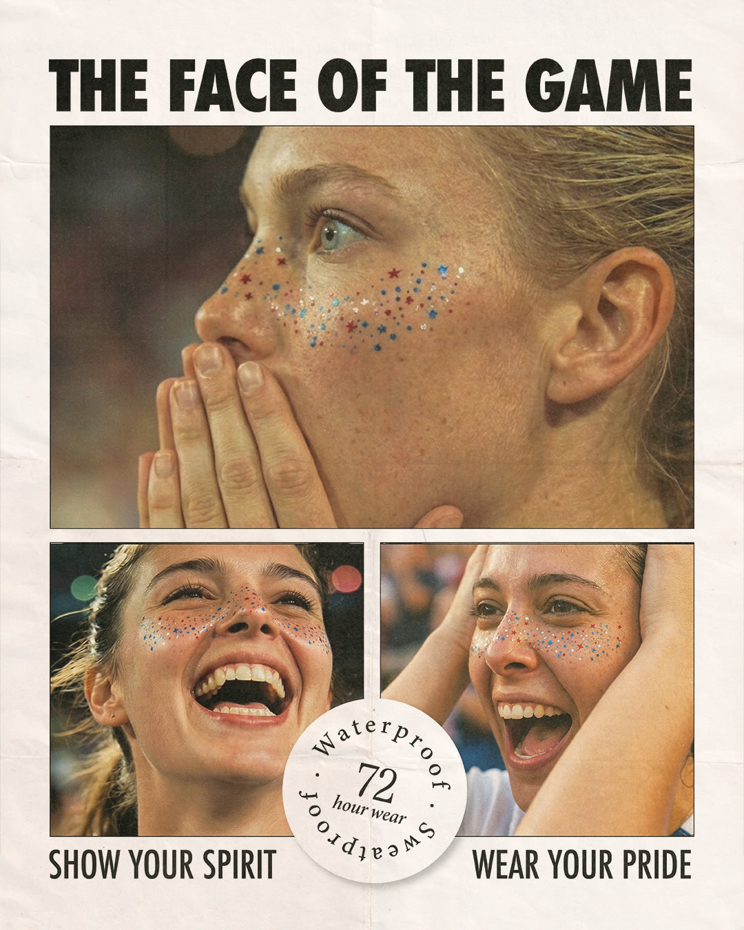 The Most Spirited Woman in the Stadium.