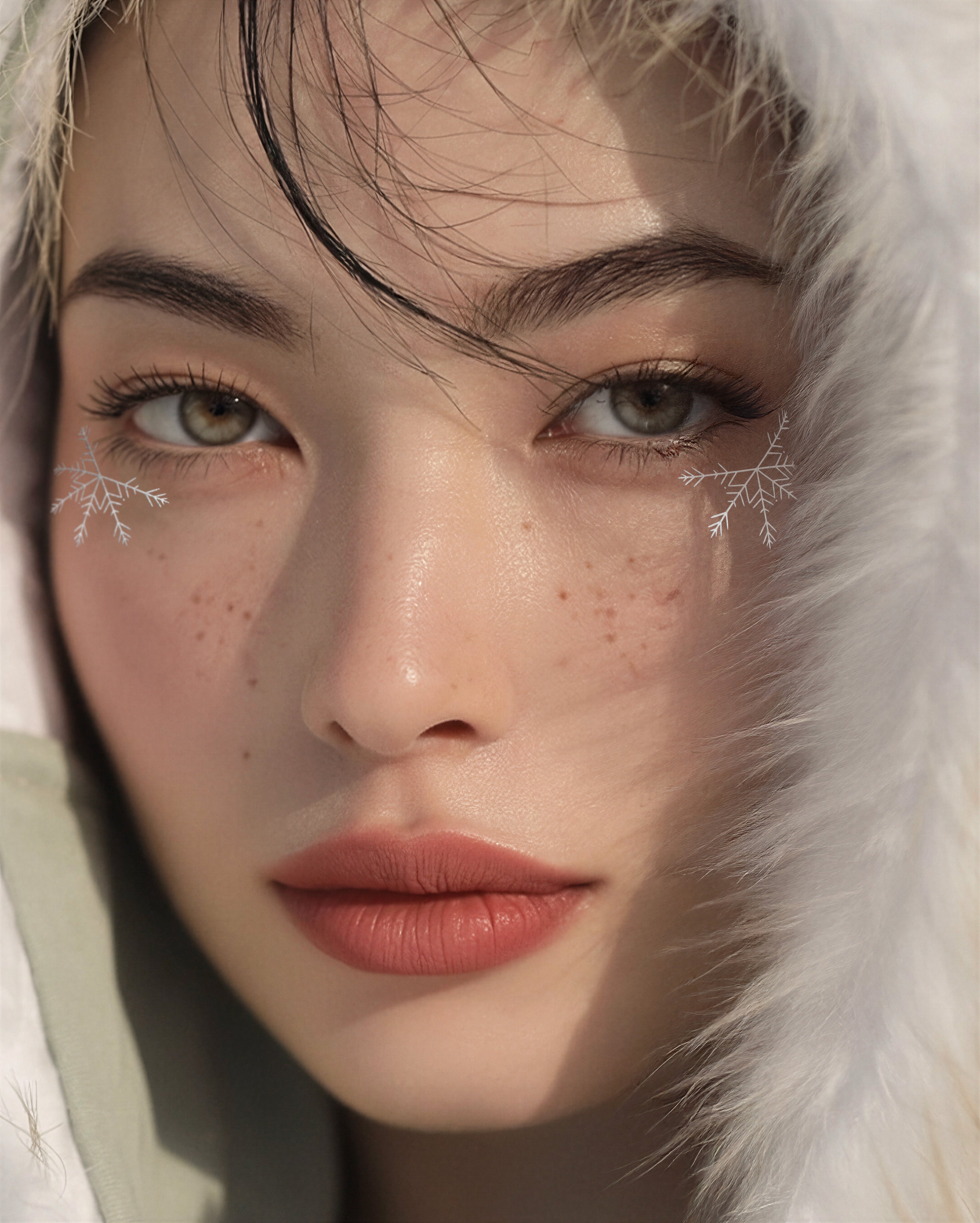 Snowflake Eye Rays