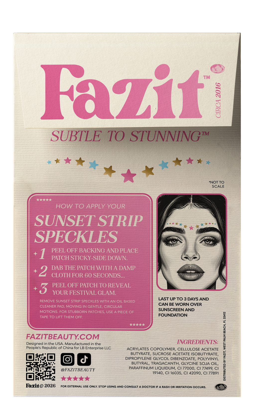 Sunset Strip Speckles