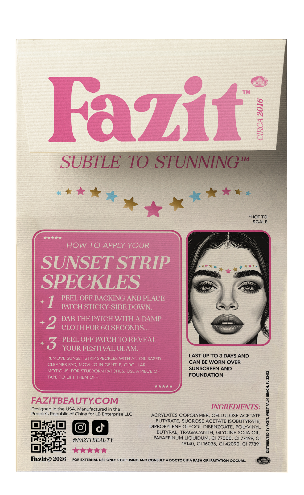 Sunset Strip Speckles