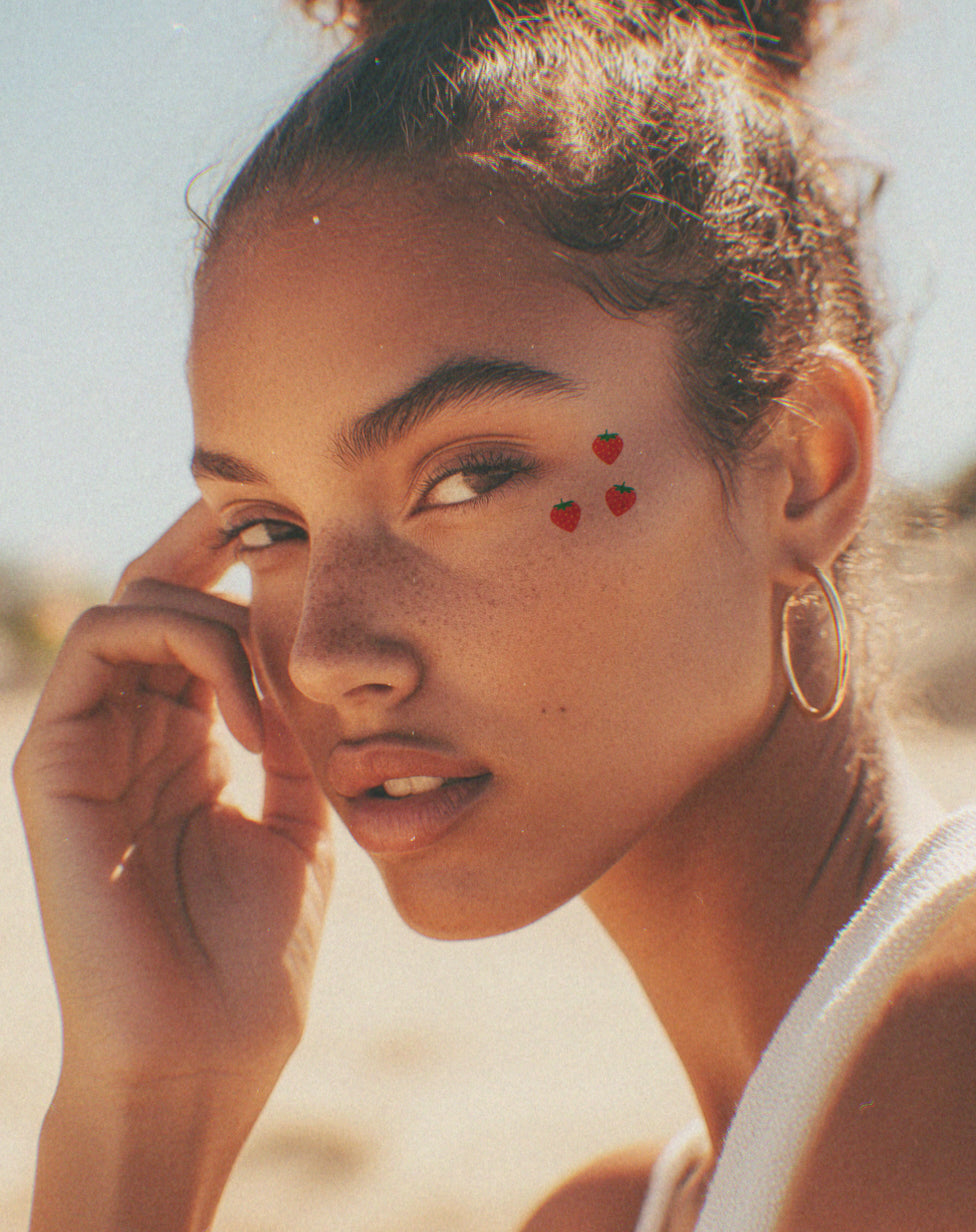 Strawberry Speckles Patches