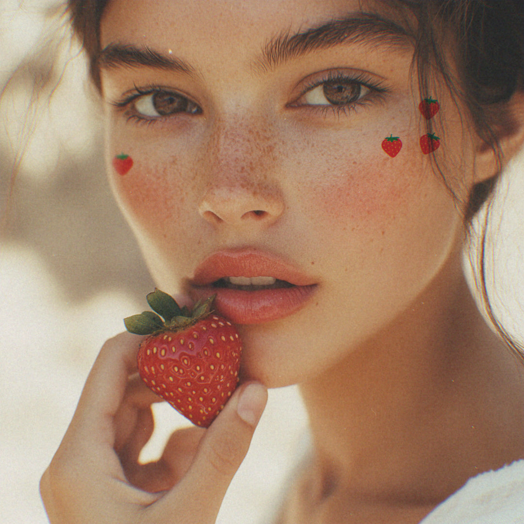 Strawberry Speckles Patches