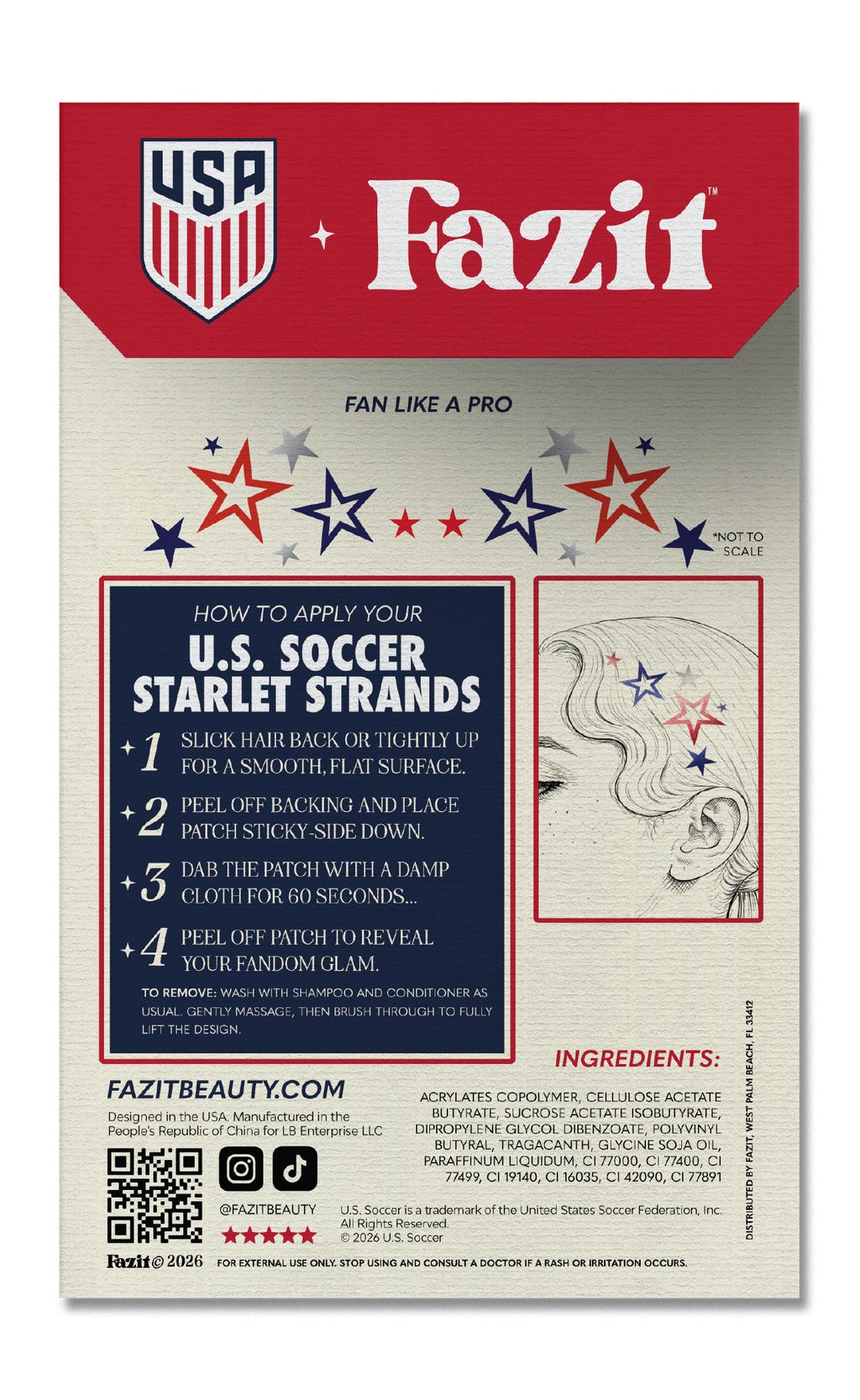 U.S. Soccer Starlet Strands